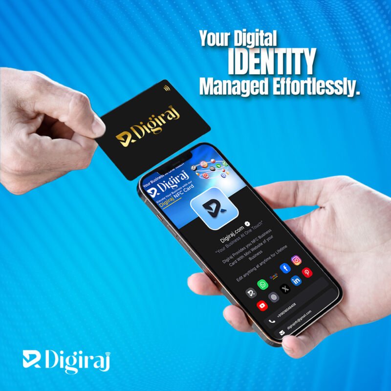 NFC Black Business Card - Image 3