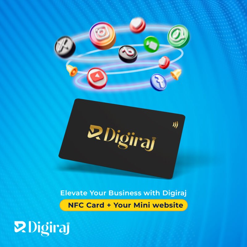 NFC Black Business Card - Image 2